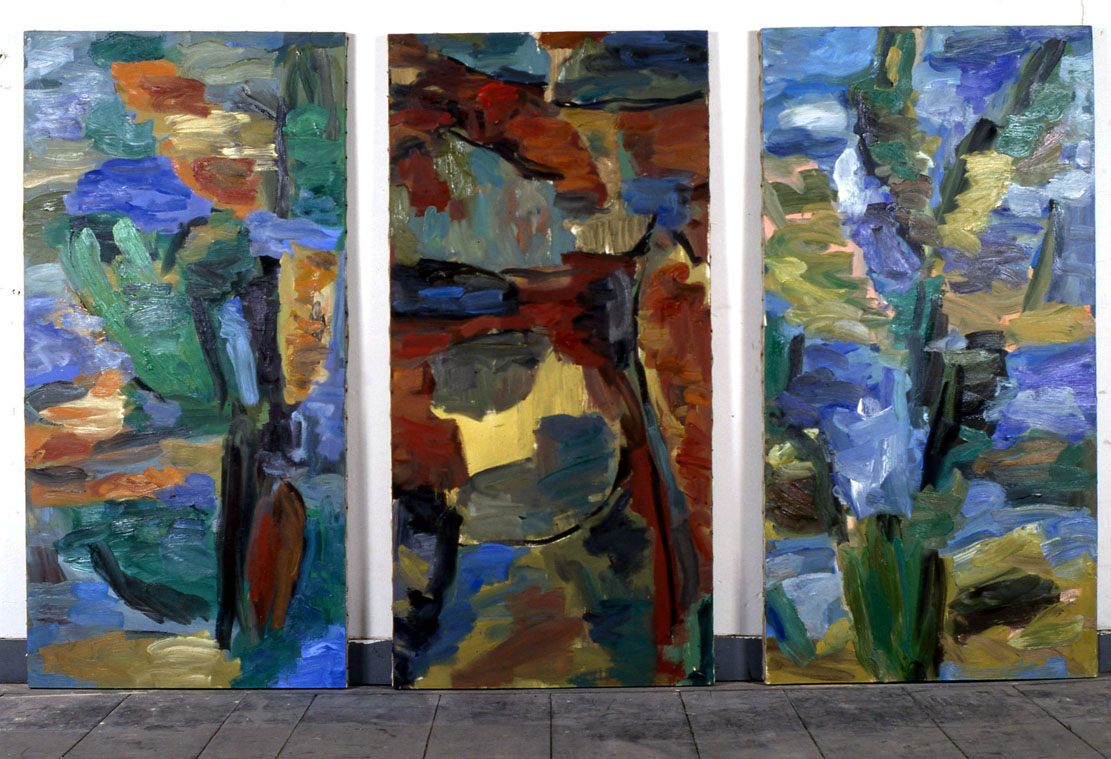 Triptyque « cactus-paysages »