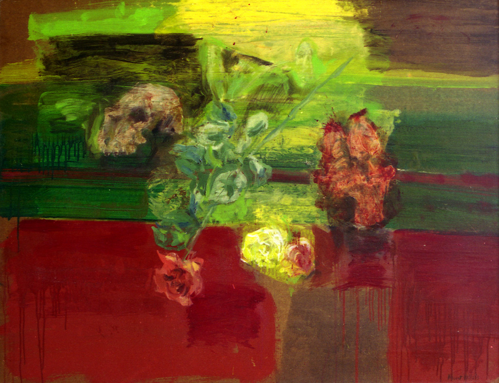 Nature morte aux roses