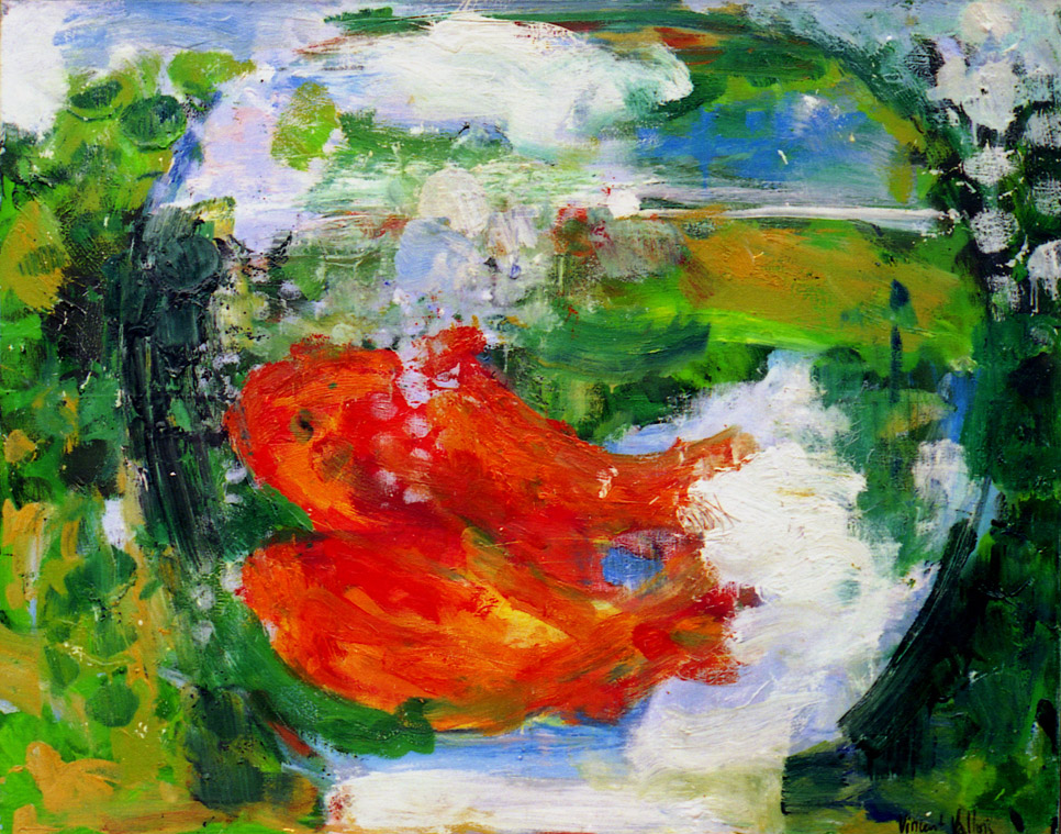 Bocal de poissons rouges VII